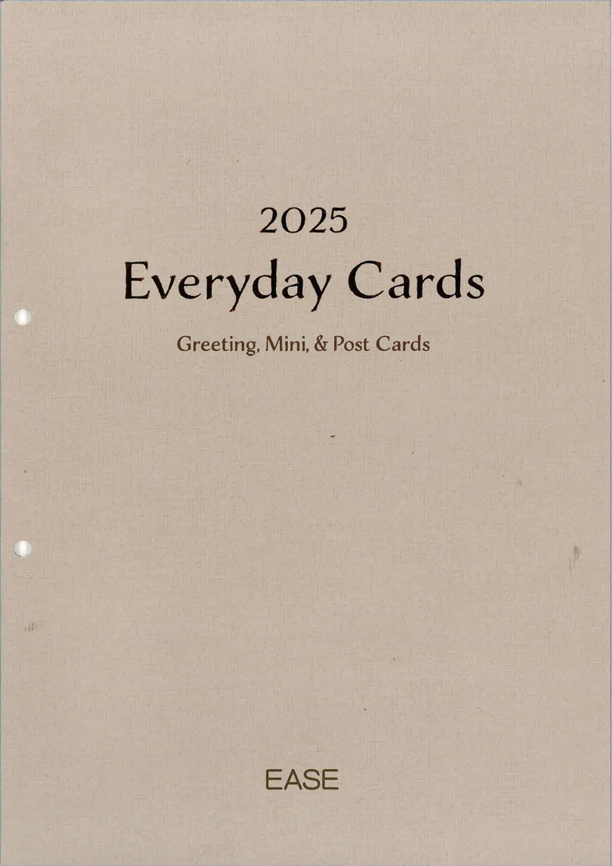 2025 Everyday Cards