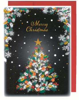 クリスマスグリーティングカード4538480733546