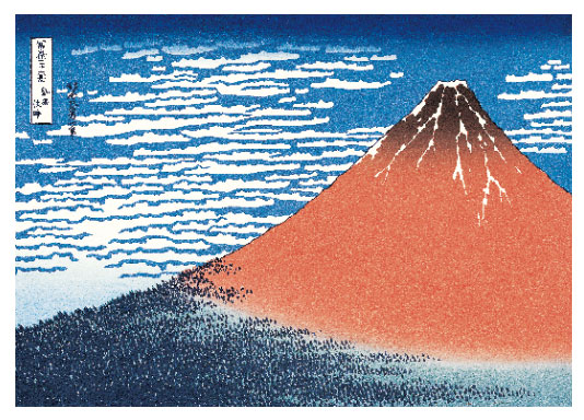 ３Ｄポストカード（浮世絵）4538480740308