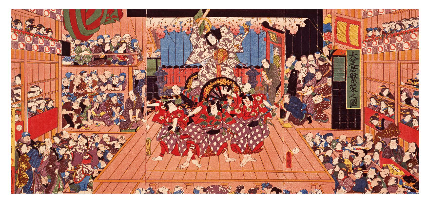 ３Ｄポストカード（浮世絵）4538480740315