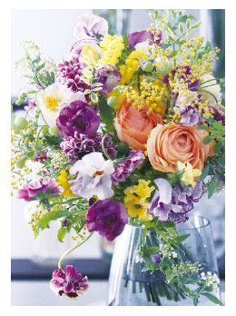 フラワーポストカード4538480741237