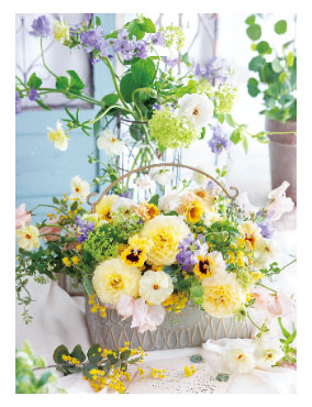 フラワー３Ｄポストカード4538480741282